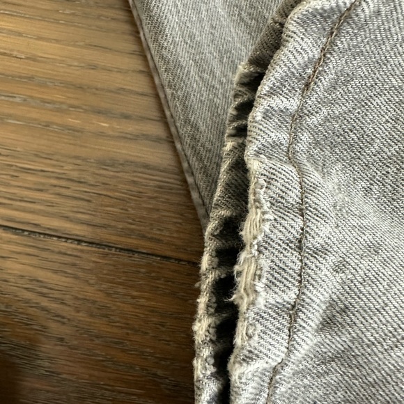 Levi’s 501 Button fly jeans 31x32 in grey - FITS TIGHTER - Picture 8 of 10